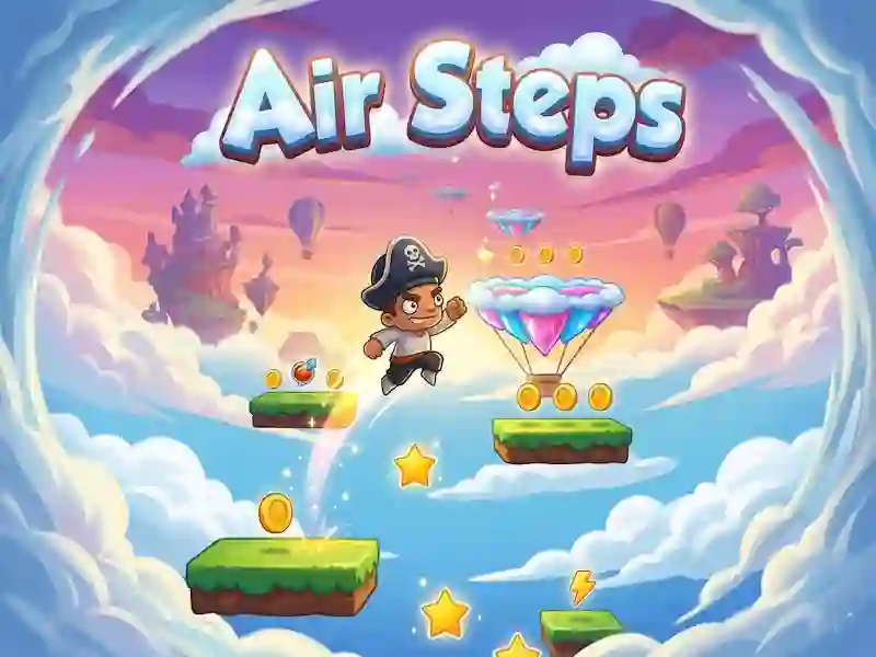 Cluiche Air Steps ar líne