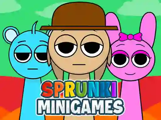 Cluiche Sprunki Mini Games ar líne