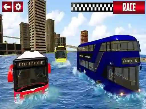 Cluiche River Coach Bus Driving Simulator ar líne