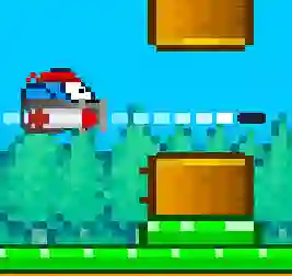 Cluiche Flappy Gunner ar líne