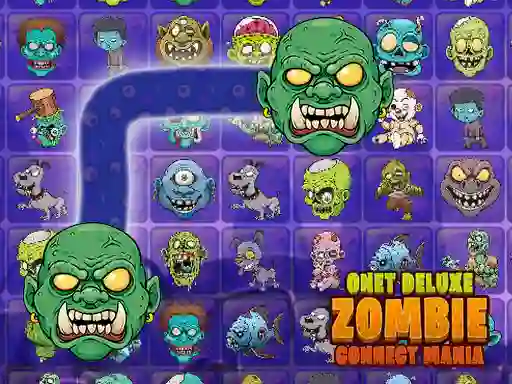 Cluiche Onet Deluxe Zombie Connect Mania ar líne