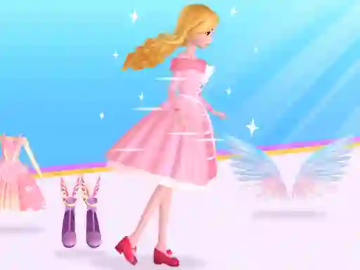 Cluiche Fashion Princess Dress Up ar líne