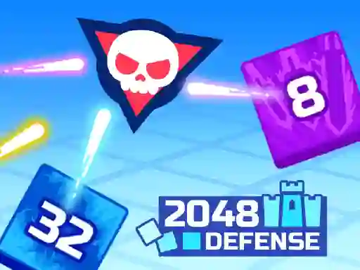 Cluiche 2048 Defense ar líne