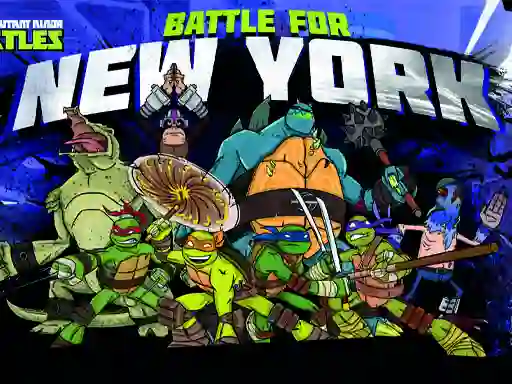 Cluiche Teenage Mutant Ninja Turtles: Battle for New York ar líne