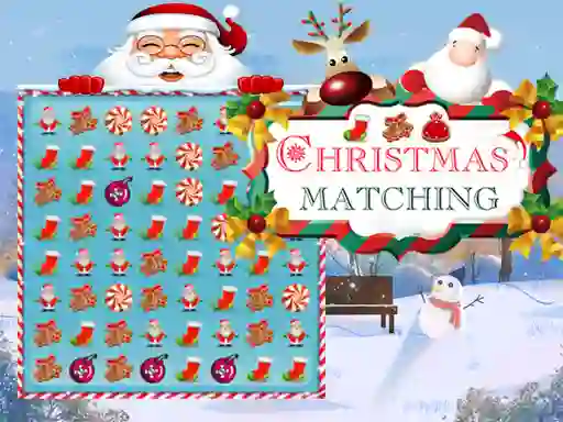 Cluiche Christmas Matching ar líne