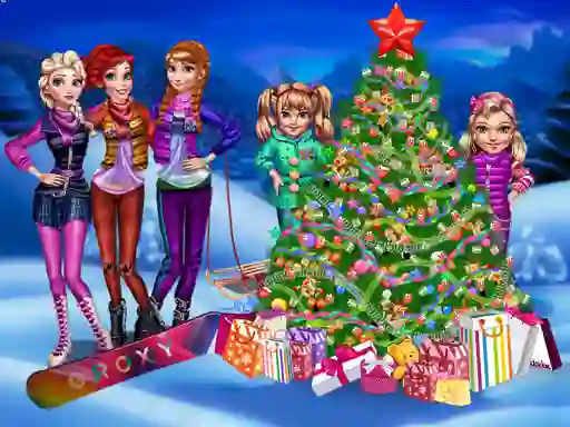 Cluiche Princess Christmas Night ar líne
