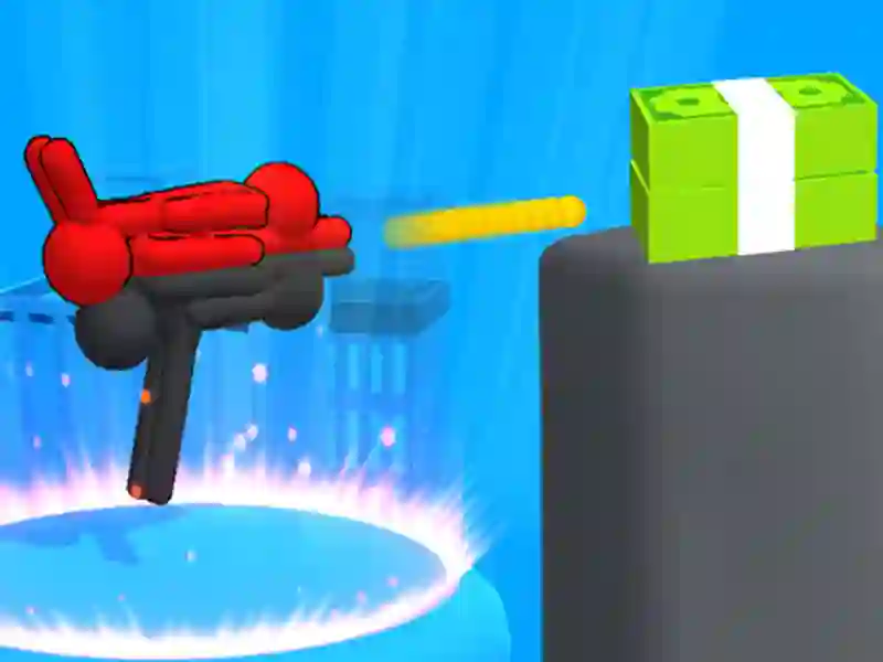 Cluiche Human Gun ar líne
