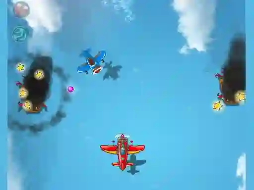 Cluiche Panda Commander Air Combat ar líne