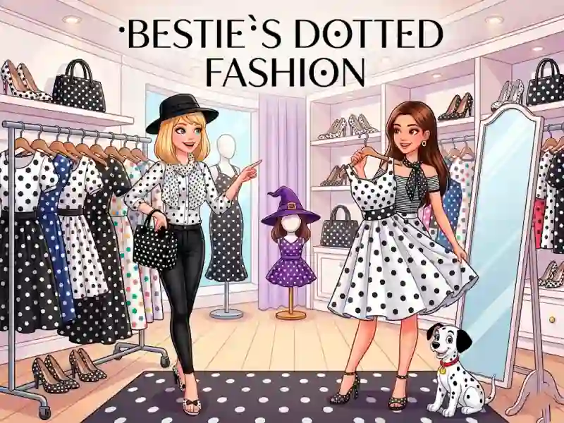 Cluiche Bestie`s Dotted Fashion ar líne