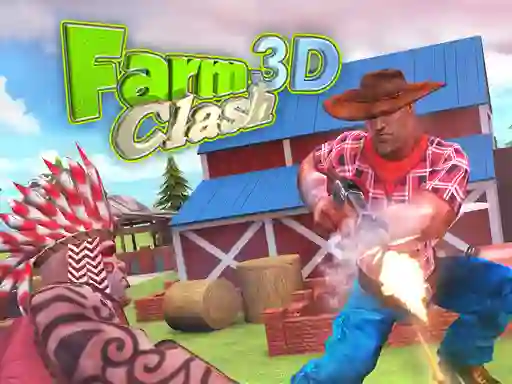 Cluiche Farm Clash 3d ar líne