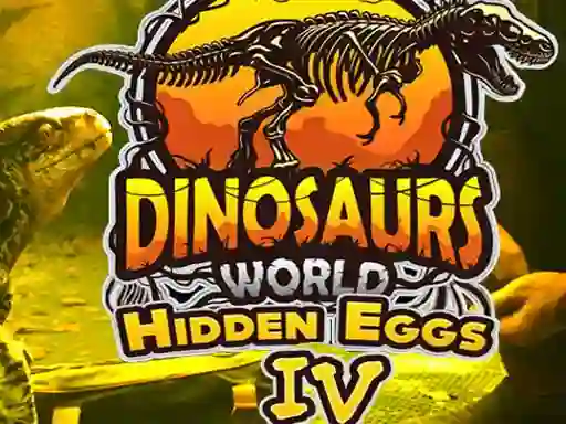 Cluiche Dinosaurs World Hidden Eggs Part IV ar líne