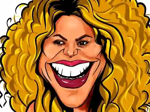 Cluiche Shakira Funny Face ar líne