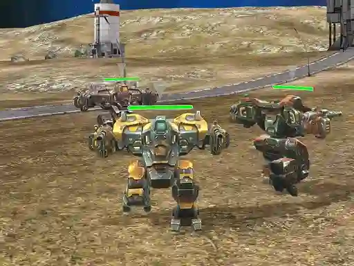 Cluiche War Robot Earth Survival ar líne