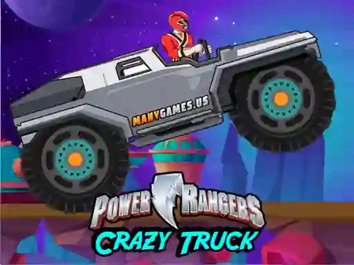 Cluiche Power Rangers Crazy Truck ar líne