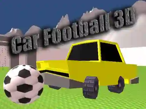 Cluiche Car Football 3D ar líne