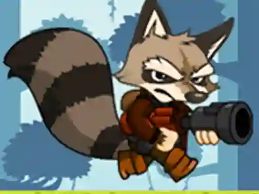 Cluiche Raccoon adventure game ar líne