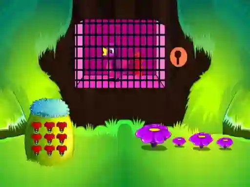 Cluiche Purple Bird Escape ar líne