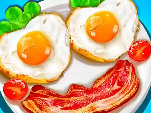 Cluiche Delicious Breakfast Cooking ar líne