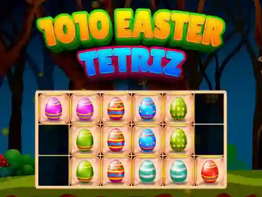 Cluiche 1010 Easter Tetriz ar líne