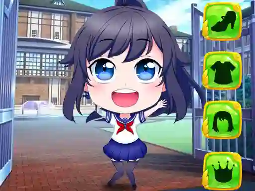 Cluiche High School Dress Up-Yandere ar líne