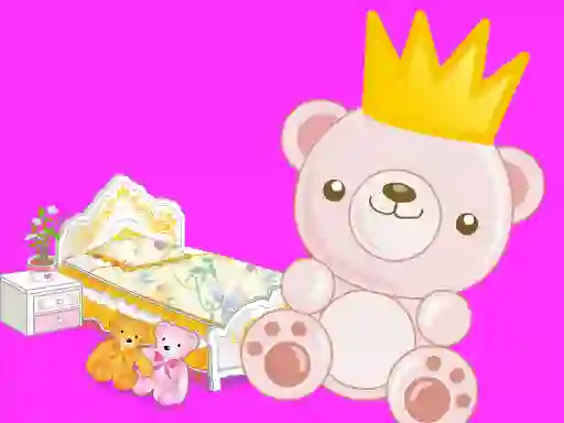 Cluiche Princess Cutesy Room Decoration ar líne