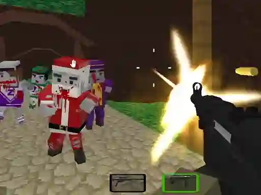 Cluiche PGA6 Combat Pixel Vehicle Zombies ar líne