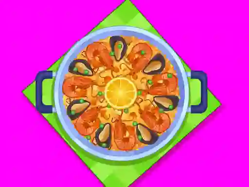 Cluiche Authentic Spanish Paella ar líne