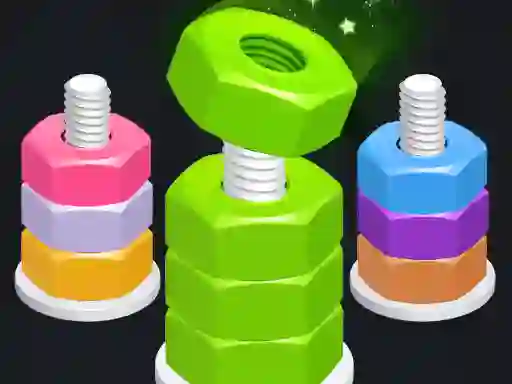 Cluiche Nuts Puzzle: Color Sort ar líne