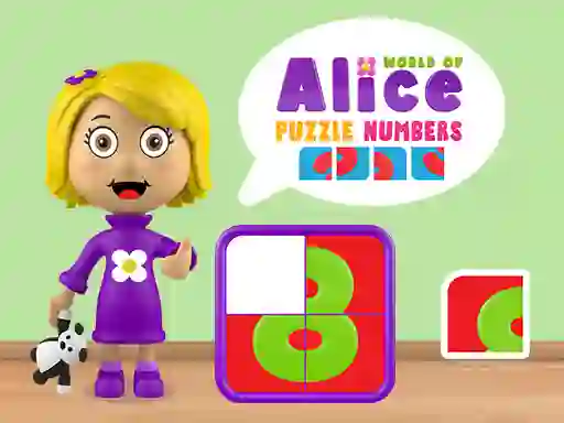 Cluiche World of Alice Puzzle Numbers ar líne