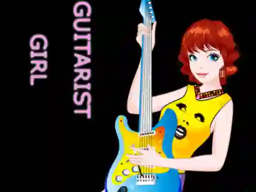 Cluiche Guitarist Girl ar líne
