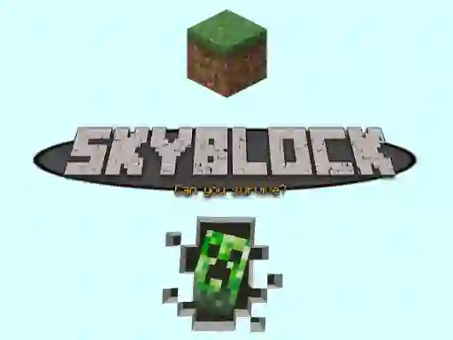 Cluiche SkyBlock ar líne