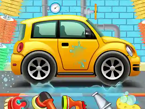 Cluiche Auto Car Wash Garage ar líne