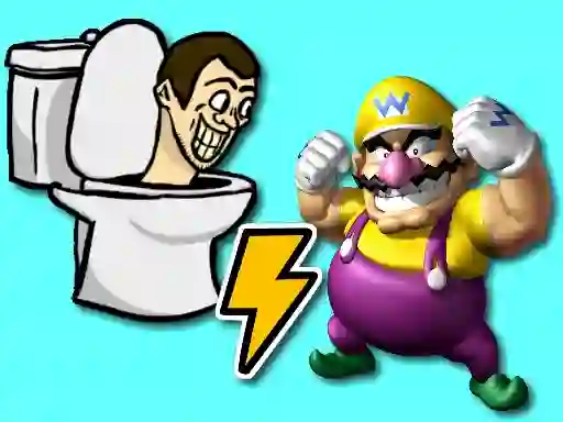 Cluiche Skibidi Toilet vs Wario ar líne
