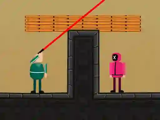 Cluiche Squid Game Bullet 2D ar líne
