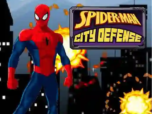 Cluiche Spiderman City Defense ar líne