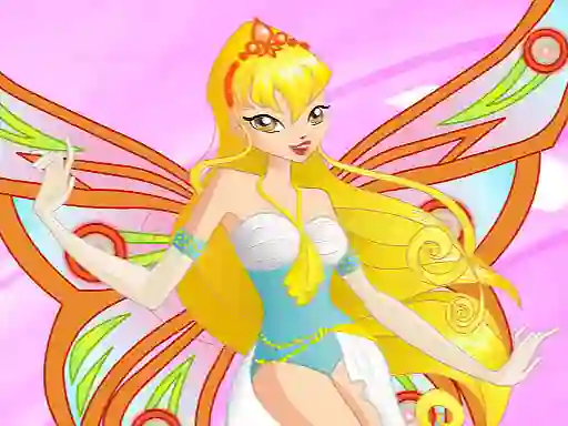 Cluiche Stella Beauty Fairy Dress Up ar líne