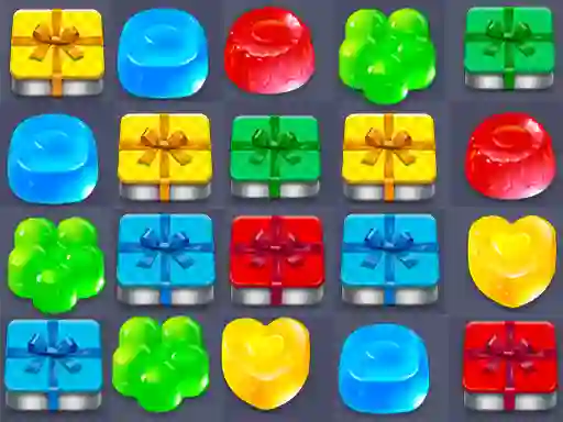 Cluiche Gift Candy Match ar líne