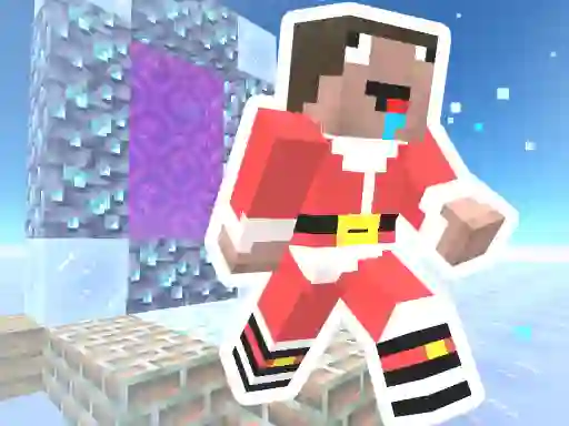 Cluiche Noob Steve Christmas ar líne