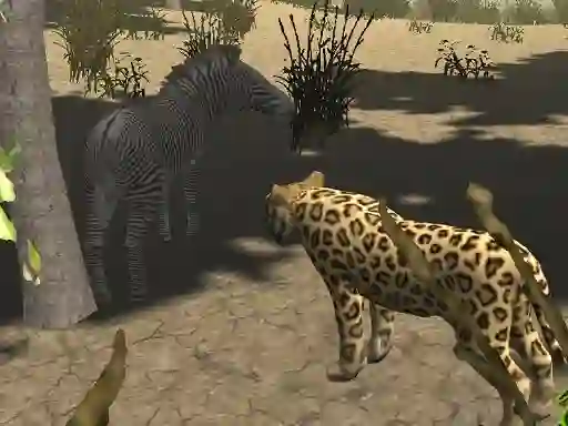 Cluiche African Cheetah Hunting Simulator ar líne