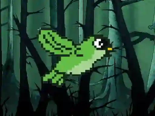 Cluiche Flappy Zombird ar líne