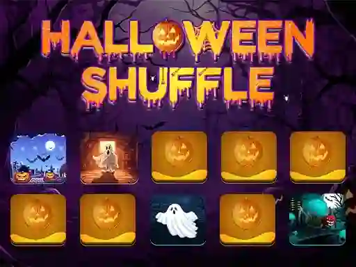 Cluiche Halloween Shuffle ar líne