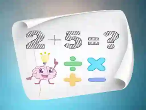 Cluiche Guess number Quick math games ar líne