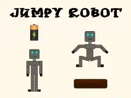 Cluiche Jumpy Robot ar líne