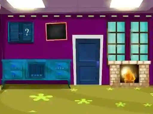 Cluiche Purple House Escape ar líne