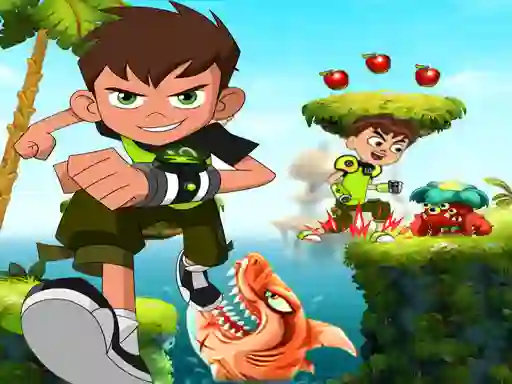 Cluiche Ben 10 Super Run Fast ar líne