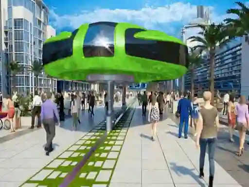 Cluiche Gyroscopic Elevated Bus Simulator Public Transport ar líne