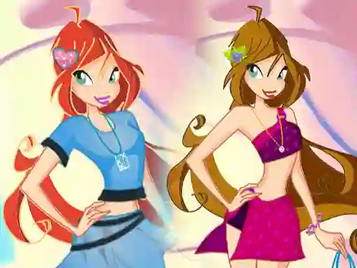 Cluiche Winx Bloom Casual ar líne