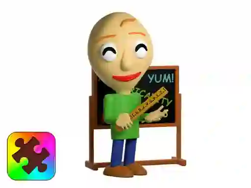 Cluiche Baldie Jigsaw Challenge ar líne