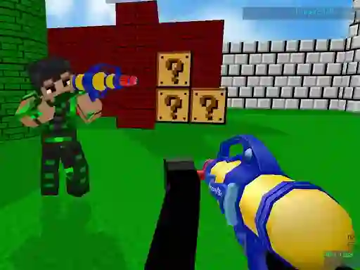 Cluiche Paintball Fun 3d Pixel 2022 ar líne
