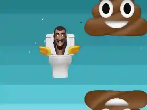 Cluiche Skibidi Toilets: Flappy ar líne